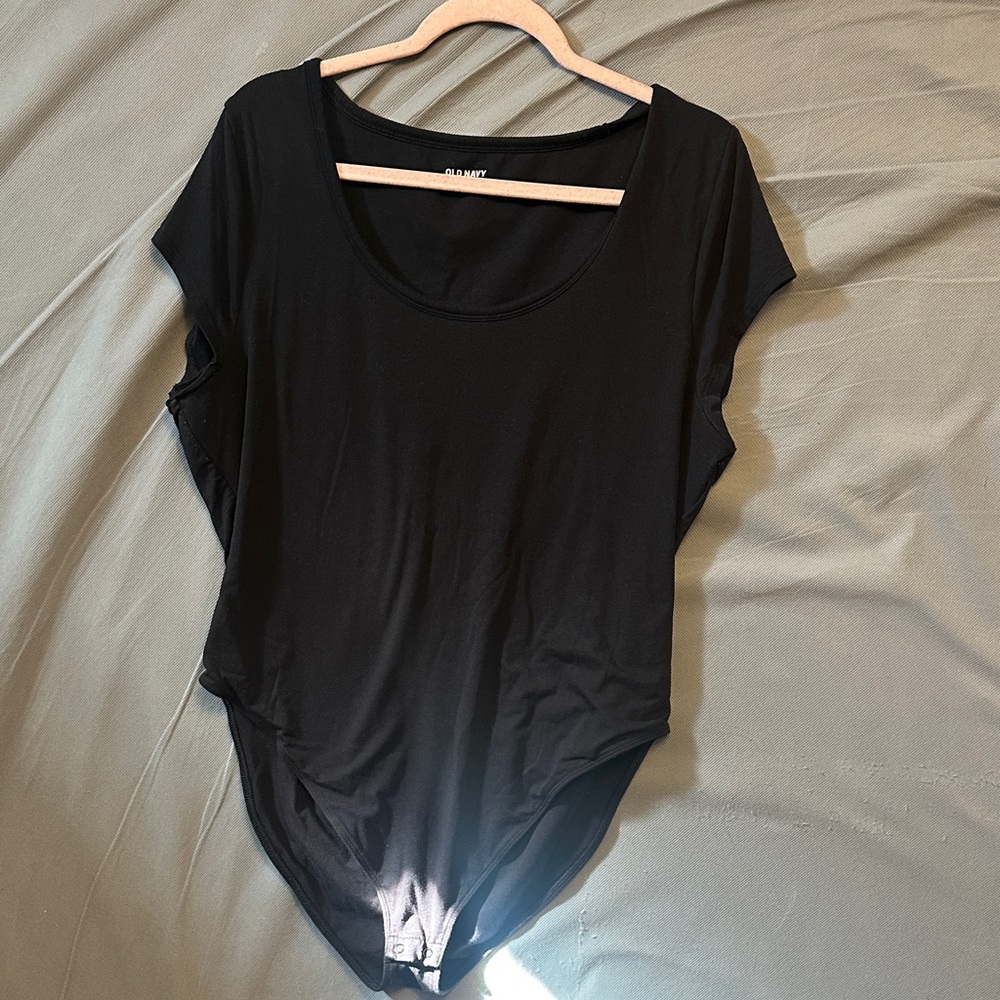 Old Navy Black Women's Bodysuit
